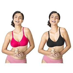 lyra 516 flora mesh ladder moulded premium cotton bra