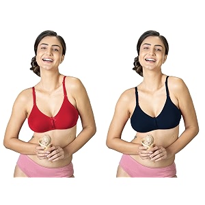 lyra 516 flora mesh ladder moulded premium cotton bra