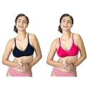 Lyra Women's Cotton Lightly Padded Wire Free Classic Full-Coverage Molded Bra