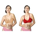 Lyra 516 Flora Mesh Ladder Moulded Premium Cotton Bra