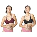 Lyra 516 Flora Mesh Ladder Moulded Premium Cotton Bra