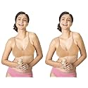 Lyra 516 Flora Mesh Ladder Moulded Premium Cotton Bra Skin