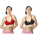 Lyra 516 Flora Mesh Ladder Moulded Premium Cotton Bra
