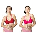 Lyra 516 Flora Mesh Ladder Moulded Premium Cotton Bra