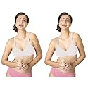 Lyra Women's Cotton Lightly Padded Wire Free Classic Full-Coverage Molded Bra
