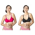 Lyra 516 Flora Mesh Ladder Moulded Premium Cotton Bra
