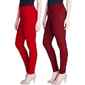Lyra Women's Slim Fit Mid Rise Leggings