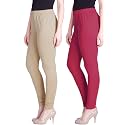 Lyra Women's Slim Fit Mid Rise Leggings