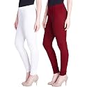 Lyra Women's Slim Fit Mid Rise Leggings