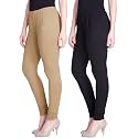 Lyra Women's Slim Fit Mid Rise Leggings