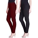 Lyra Women's Slim Fit Mid Rise Leggings