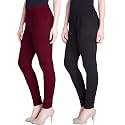 Lyra Women's Slim Fit Mid Rise Leggings