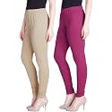 Lyra Women's Slim Fit Mid Rise Leggings