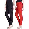 Lyra Women's Slim Fit Mid Rise Leggings