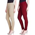 Lyra Women's Slim Fit Mid Rise Leggings