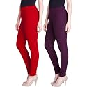 Lyra Women's Slim Fit Mid Rise Leggings