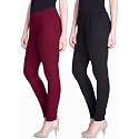 Lyra Women's Slim Fit Mid Rise Leggings