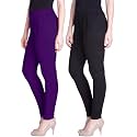Lyra Women's Slim Fit Mid Rise Leggings