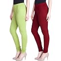 Lyra Women's Slim Fit Mid Rise Leggings