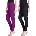 Lyra Women's Slim Fit Mid Rise Leggings