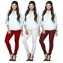 Lyra Women's Slim Fit Mid Rise Leggings