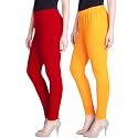 Lyra Women's Slim Fit Mid Rise Leggings