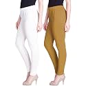 Lyra Women's Slim Fit Mid Rise Leggings