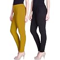 Lyra Women's Slim Fit Mid Rise Leggings