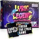Lyric Legend 2000s Hip-Hop and Rap Music Trivia Game - Adult Games for Game Night - Good for Groups – Finish The Lyrics Party Game - Multiple Choice, Listen While You Play with Included Playlist!