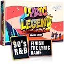 Lyric Legend 90’s R&B Music Trivia - Adult Games for Game Night - Good for Groups – Finish The Lyrics Party Game - Multiple Choice, Listen While You Play with Included Playlist!