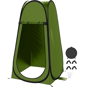 lyrovo portable shower tent spacious changing dressing room outdoor rain shelter for toilet camping hiking beach