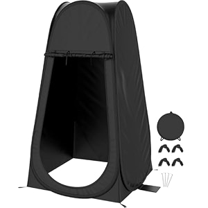 lyrovo portable shower tent spacious changing dressing room outdoor rain shelter for toilet camping hiking beach