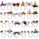 Lyrow 24 Pcs Halloween Headbands for Women Cosplay Costume,Elegant Style