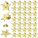 Lyrow 25/50/100/150/300 Pcs Star Pins Bulk