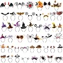 Lyrow 48 Pcs Halloween Headbands for Women Cosplay Costume,Fresh Style