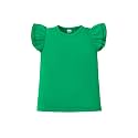 LYSMuch Toddler Girls Short Sleeve Ruffle Basic Blouse