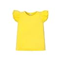 LYSMuch Toddler Girls Short Sleeve Ruffle Basic Blouse