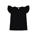 LYSMuch Toddler Girls Short Sleeve Ruffle Basic Blouse