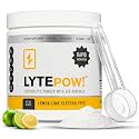 LyteLine Electrolytes Powder - Sea Minerals - Lemon-Lime Hydration Supplement - 90 Servings - Non-GMO, No Calories, No Sugar - Delicious Keto Replenishment Drink Mix - Perfect for Exercising