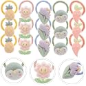 LYTIX 20pcs Cartoon Hair Tie Mini Hair Bands Seamless Ponytail Holder/Baby Cartoon Hair Tie Mini Hair Bands Seamless Hair Ties Elastic Hair Bobbles, Ponytail Holders Hair Accessories