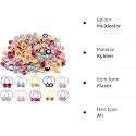 20pcs Cartoon Hair Tie Mini Hair Bands Seamless Ponytail Holder/Baby Cartoon Hair Tie Mini Hair Bands Seamless Hair Ties Elastic Hair Bobbles, Ponytail Holders Hair Accessories