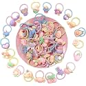 20pcs Cartoon Hair Tie Mini Hair Bands Seamless Ponytail Holder/Baby Cartoon Hair Tie Mini Hair Bands Seamless Hair Ties Elastic Hair Bobbles, Ponytail Holders Hair Accessories