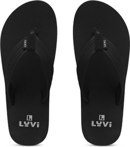 lyvi men slippers black  10