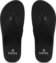 LYVI Men Slippers (Black , 10)
