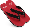 LYVI Men Slippers (Red , 6)