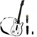 Lyvix Wireless Rechargeable Game Controller for PS4/PS3/PC - Compatible with Guitar Hero, Rock Band, Clone Hero, Fortnite Festival, with Replaceable Straps, RGB Light, Audio Jack