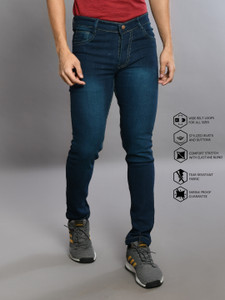 Lzard Regular Men Dark Blue Jeans