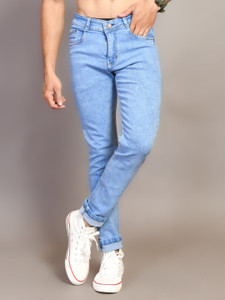 Lzard Regular Men Light Blue Jeans