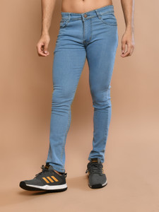 Lzard Slim Men Light Blue Jeans