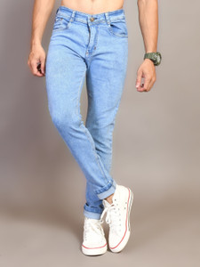 Lzard Slim Men Light Blue Jeans